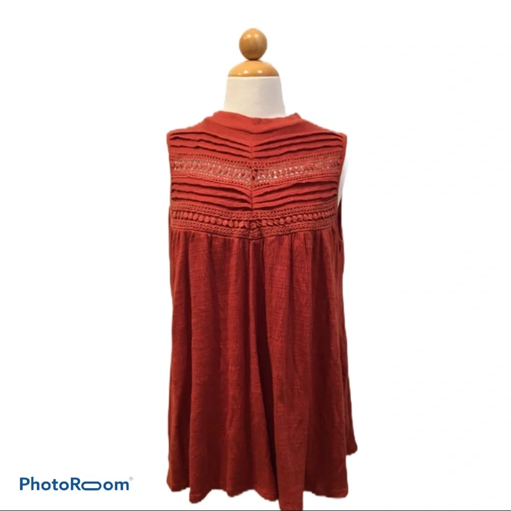 Cable & Gauge Rust Tank Top - Picture 1 of 3